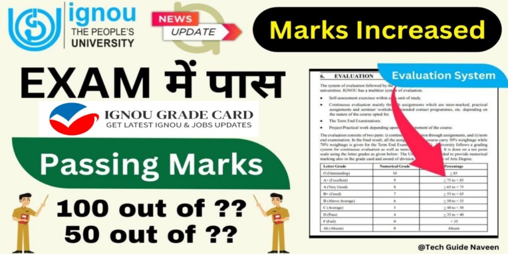 IGNOU Passing Marks For December 2024